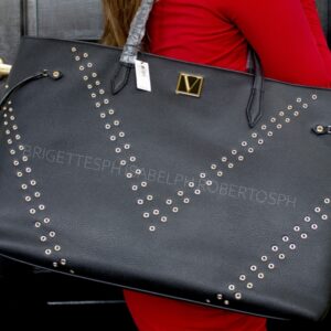 VICTORIA'S SECRET VICTORIA CARRYALL TOTE BLACK BAG