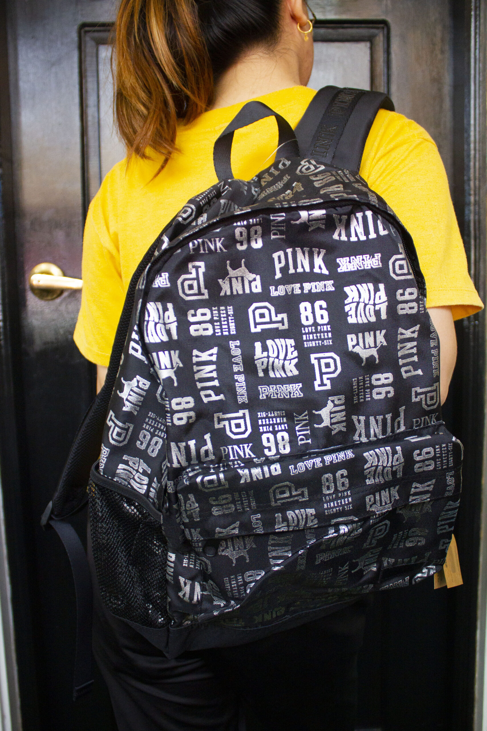 VICTORIA’S SECRET PINK CLASSIC BACKPACK (BLACK) BrigettesPH